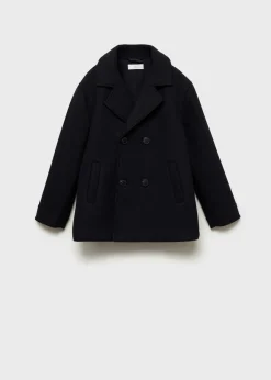 Dzieci MANGO Płaszcze I Kurtki*Płaszcz wełniany na guziki