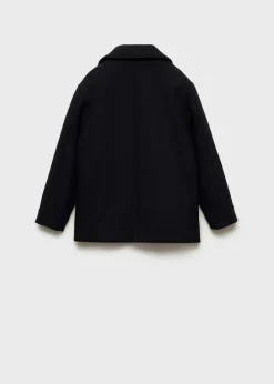 Dzieci MANGO Płaszcze I Kurtki*Płaszcz wełniany na guziki