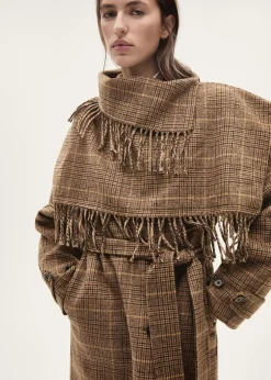 MANGO Płaszcze*Płaszcz wełniany w mikropepitkę