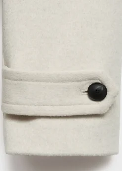 MANGO Płaszcze*Płaszcz wełniany z dwurzędowym zapięciem na guziki