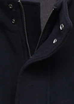 MANGO Płaszcze*Płaszcz wełniany z pikowaną podszewką