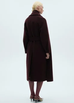 MANGO Płaszcze*Płaszcz wełniany z szalem