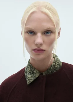 MANGO Płaszcze*Płaszcz wełniany z szalem