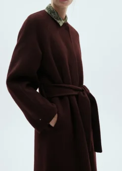 MANGO Płaszcze*Płaszcz wełniany z szalem