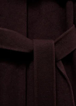 MANGO Płaszcze*Płaszcz wełniany z szalem