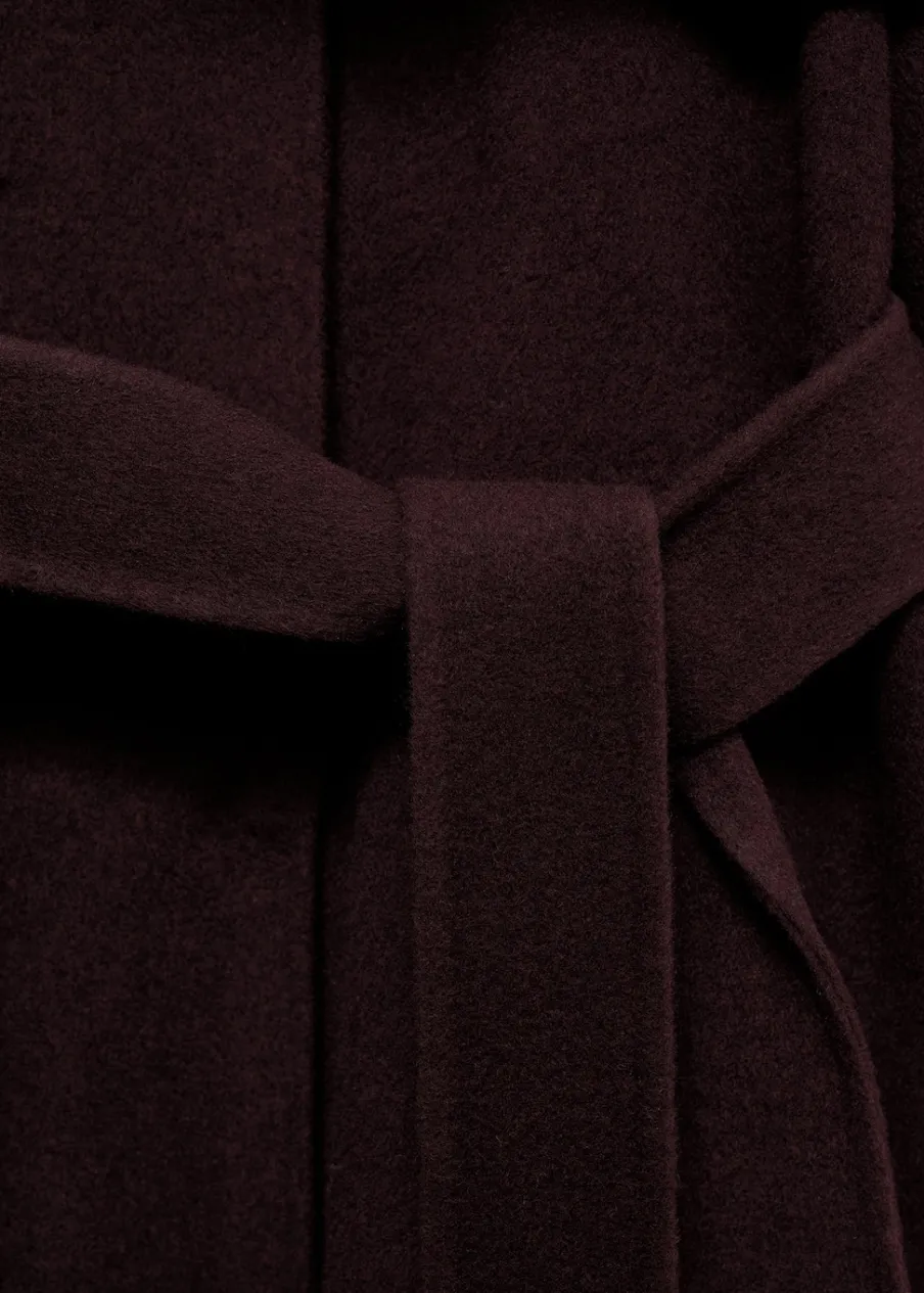 MANGO Płaszcze*Płaszcz wełniany z szalem