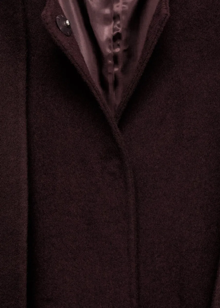 MANGO Płaszcze*Płaszcz wełniany z szalem