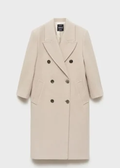 MANGO Płaszcze*Płaszcz z dziewiczej wełny