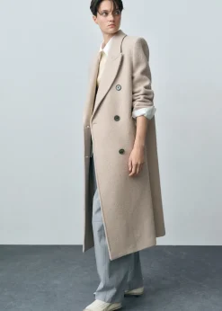 MANGO Płaszcze*Płaszcz z dziewiczej wełny