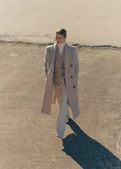 MANGO Płaszcze*Płaszcz z dziewiczej wełny