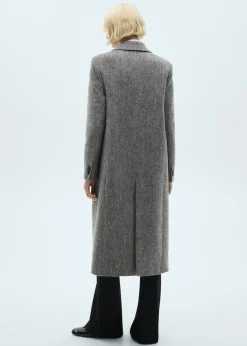 MANGO Płaszcze*Płaszcz z marmurkowej wełny