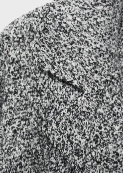 MANGO Płaszcze*Płaszcz z melanżowej dzianiny bawełnianej