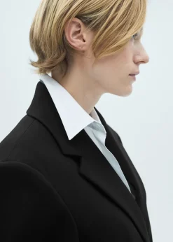 MANGO Płaszcze*Płaszcz z usztywnieniem, podszewką i paskiem