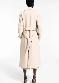 MANGO Płaszcze*Płaszcz z wełny manteco z odpinanym kołnierzem