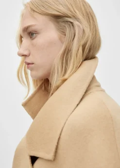 MANGO Płaszcze*Płaszcz z wełny z odpinaną kamizelką