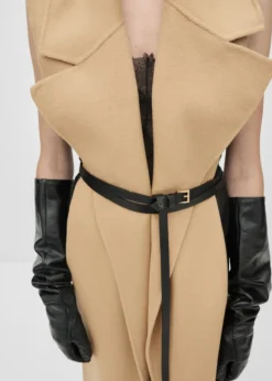 MANGO Płaszcze*Płaszcz z wełny z odpinaną kamizelką