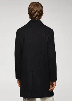 MANGO Płaszcze*Płaszcz z wełny z recyklingu
