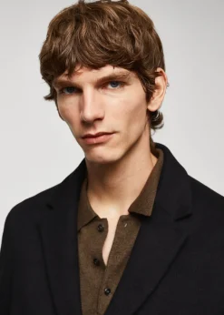 MANGO Płaszcze*Płaszcz z wełny z recyklingu