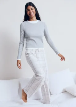 MANGO Piżamy*Piżama bawełniana w kratkę