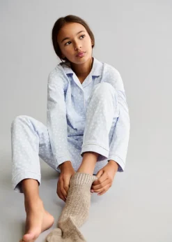 Dzieci MANGO Piżamy*Piżama bawełniana w kwiaty