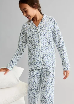 Dzieci MANGO Piżamy*Piżama bawełniana w kwiaty