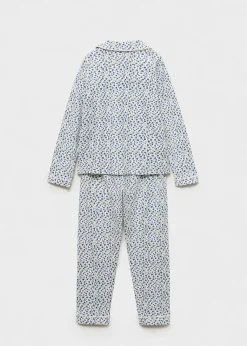 Dzieci MANGO Piżamy*Piżama bawełniana w kwiaty