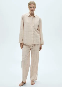 MANGO Piżamy|Piżamy*Piżama dwuczęściowa w kratę