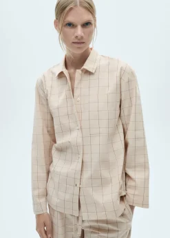 MANGO Piżamy|Piżamy*Piżama dwuczęściowa w kratę