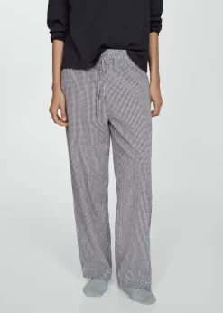 MANGO Piżamy|Piżamy*Piżama dwuczęściowa z bawełny