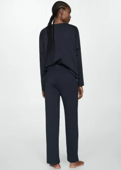 MANGO Piżamy|Piżamy*Piżama dwuczęściowa z bawełny