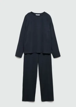MANGO Piżamy|Piżamy*Piżama dwuczęściowa z bawełny