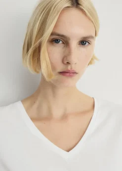 MANGO Piżamy|Piżamy*Piżama dwuczęściowa z bawełny w paski