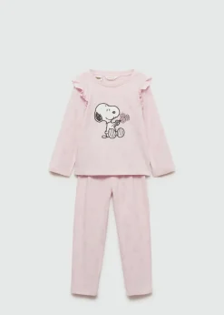 Dzieci MANGO Piżamy*Piżama Snoopy z długimi nogawkami