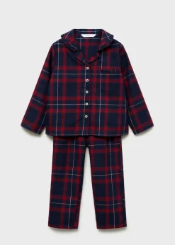 Dzieci MANGO Piżamy*Piżama świąteczna z długimi nogawkami