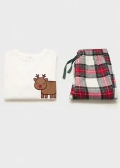 Dzieci MANGO Piżamy*Piżama świąteczna z długimi nogawkami