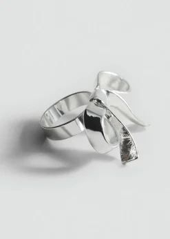 MANGO Biżuteria*Pierścionek z kokardką