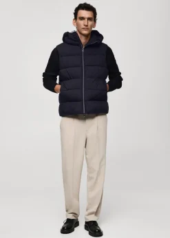 MANGO Kurtki I Koszule Wierzchnie*Pikowana kamizelka wodoodporna