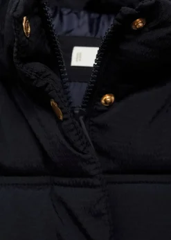 Dzieci MANGO Płaszcze I Kurtki*Pikowana kamizelka z kapturem