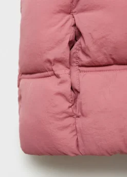 Dzieci MANGO Płaszcze I Kurtki*Pikowana kamizelka z kapturem