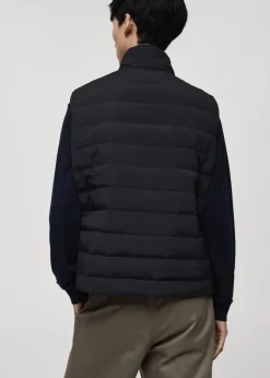 MANGO Kurtki I Koszule Wierzchnie*Pikowana kamizelka z wypełnieniem z puchu i pierza