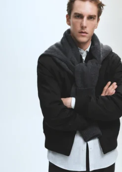 MANGO Kurtki I Koszule Wierzchnie*Pikowana kurtka bomber regular fit