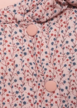 Dzieci MANGO Płaszcze|Płaszcze I Kurtki*Pikowana kurtka puchowa z kwiatowym wzorem