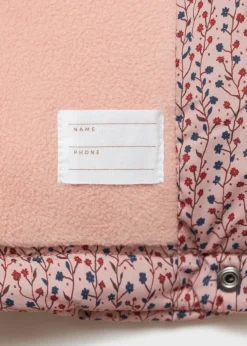 Dzieci MANGO Płaszcze|Płaszcze I Kurtki*Pikowana kurtka puchowa z kwiatowym wzorem