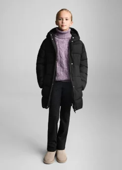 Dzieci MANGO Płaszcze I Kurtki*Pikowana kurtka z kapturem