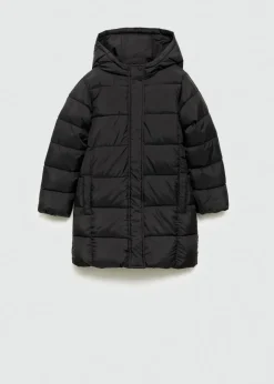 Dzieci MANGO Płaszcze I Kurtki*Pikowana kurtka z kapturem
