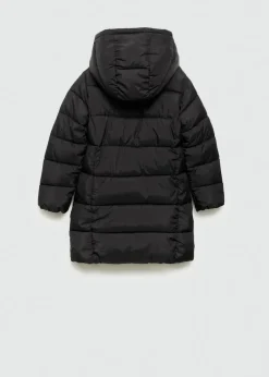 Dzieci MANGO Płaszcze I Kurtki*Pikowana kurtka z kapturem