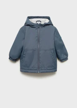 Dzieci MANGO Płaszcze I Kurtki*Pikowana kurtka z kapturem