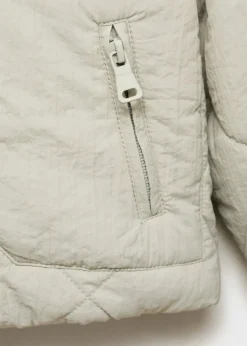 Dzieci MANGO Płaszcze I Kurtki*Pikowana kurtka z kapturem