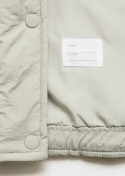 Dzieci MANGO Płaszcze I Kurtki*Pikowana kurtka z kapturem