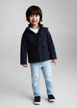 Dzieci MANGO Płaszcze I Kurtki*Pikowana kurtka z kapturem